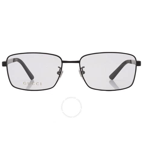 Gucci Demo Rectangular Men's Eyeglasses GG0693O 001 56